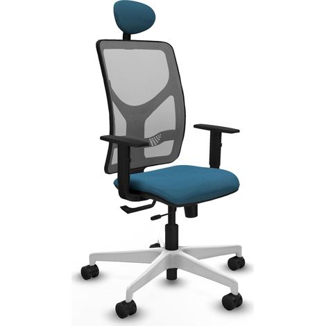 Silla de oficina piqueras y crespo Motilla gris malla cómoda (1/2)