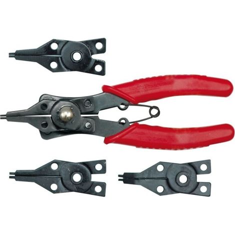 Pince à circlips 150 mm, lot de 5 / 43510 / VOREL - Pince à circlips 150 mm, lot de 5 / 43510 / VOREL
