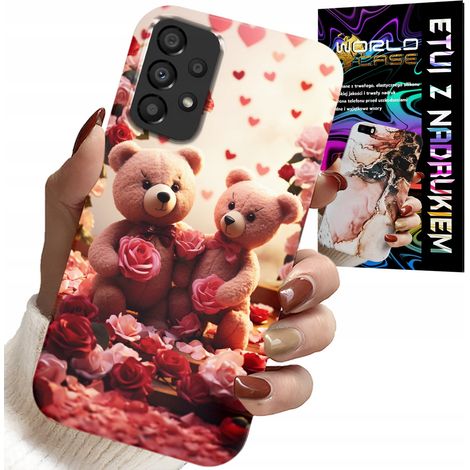 Hülle für Samsung Galaxy A53 5G – Teddybären, „Ich liebe dich“, Herzen, viele Muster (1/5)