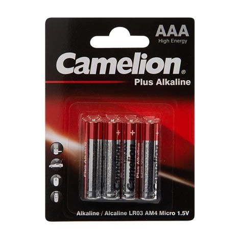 Camelion AAA/LR03 Plus Alcaline 4 pezzi