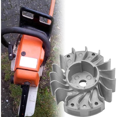 Volant moteur compatible Stihl 021 023 MS210 MS230 MS250 tronçonneuse, pièce d'origine 1123 400 1203, remplacement durable (1/5)