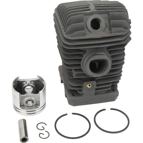 Kit Piston Cylindre 11230201216 Faible Bruit Dissipation Thermique Antirouille Résistant Vieillissement Remplacement Pour Stihl MS 210 (1/5)