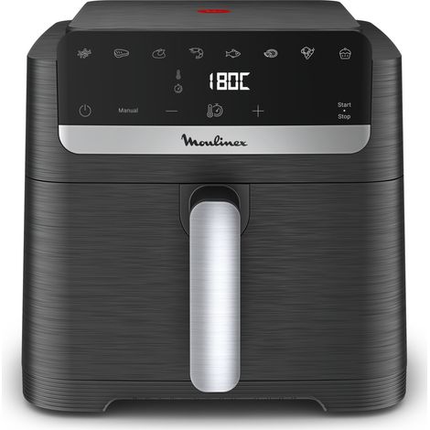 Moulinex Easy Fry Mega Compact EZ8618 Sencillo 7,5 L Independiente 2020 W Freidora de aire caliente Negro (1/5)