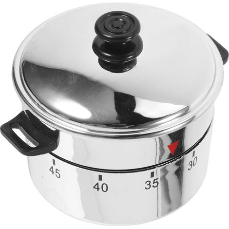Minuteur Mécanique Accessoire de Cuisson Manuel Cuisine 60 Pot et (1/5)