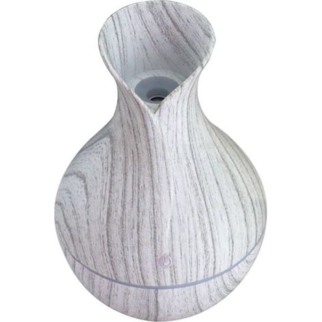 Duftdiffusor in Holzvase (130 ml) – Mini-USB, 7 Farben, geräuschlos, für Zuhause/Schlafzimmer/Büro, elegantes Muttertagsgeschenk