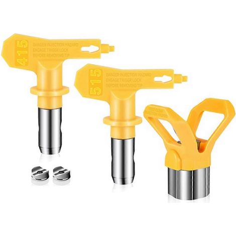 Airless-Farbspritzdüsen-Set, Sprühdüsen für Airless-Farbspritzgeräte