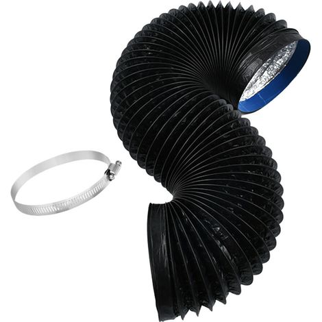 Manguera flexible resistente al calor para campana extractora - 16 cm x 200 cm