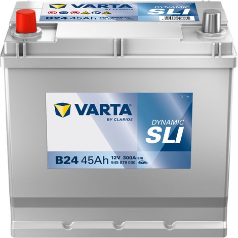 BATTERIE EXIDE PREMIUM B24R 12V 45AH 390A 237X127X227 +D EA456 (1/4)