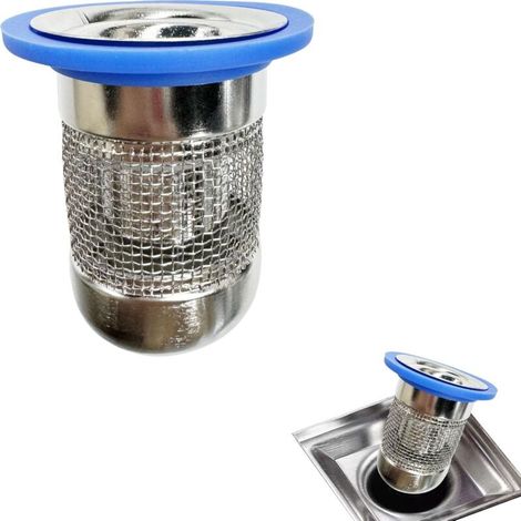 royaluxe -Piège à ods de douche, siphon de sol avec filtre, noyau de siphon de sol déodorant pour salles de bains, cuisines, sortie de drainage, pour tuyaux de 40 à 53 mm (1/5)