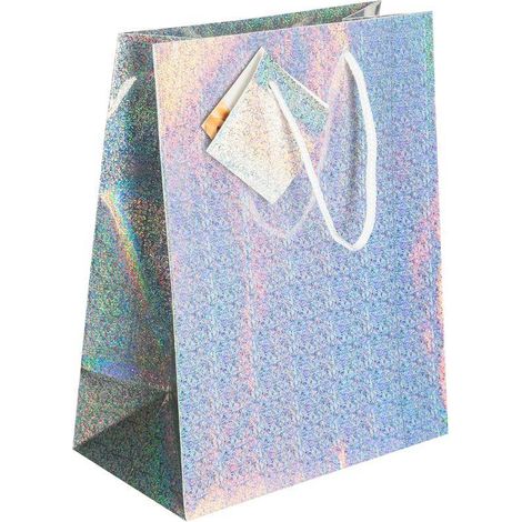 Borsa regalo laser piccola - Argento - Feeric lights & christmas (1/3)