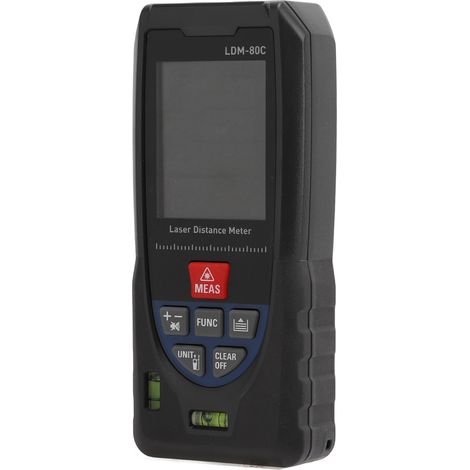 LDM-80C Laser-Entfernungsmesser, hochpräziser tragbarer digitaler elektronischer Laser-Entfernungsmesser (1/5)