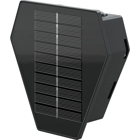 Applique solaire LED Diamant/Lampe murale extérieure pour maison, garage, chemin/Étanche IP44, 45 lm, 3 modes de couleur 3000K - 6500K / 72017