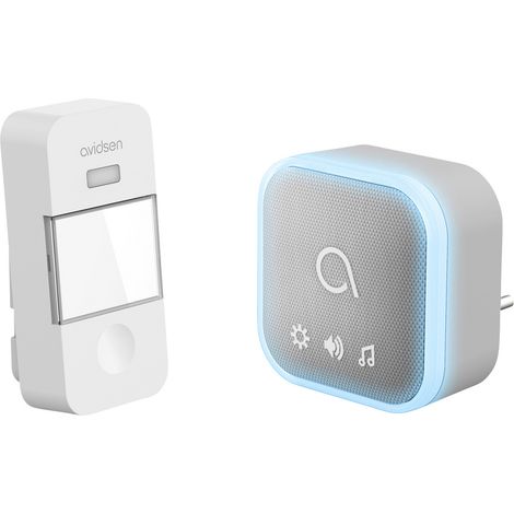 Kinétic Wireless Chime, Sona-T Plug In Blitzleuchte - Avidsen - 102518 (1/5)