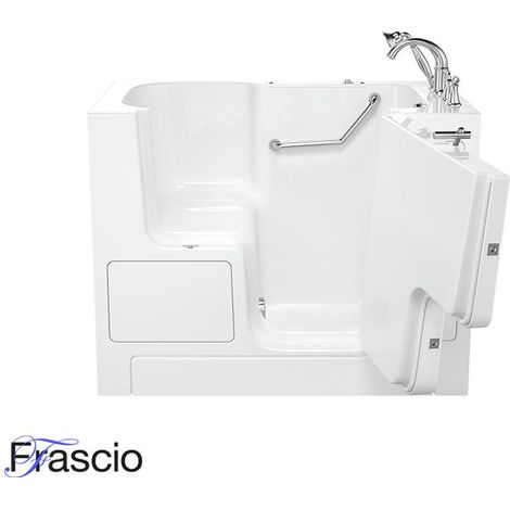 Badewanne mit Tür und Sitz Modell 3052 Maße 135x75 cm Version links (1/4)