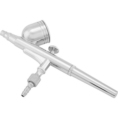 Kit de pistolet à peinture aérographe à double action 7CC à alimentation par gravité, outils pour jouets et soins des ongles (0,3 mm) (1/5)