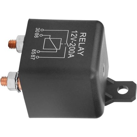 Jhubersproducts,12V 4 pines 200A,Interruptor robusto para coche,Repuestos para coche (1/5)