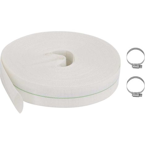 vidaXL Tubo Flessibile Piatto 25 m 1" in PE