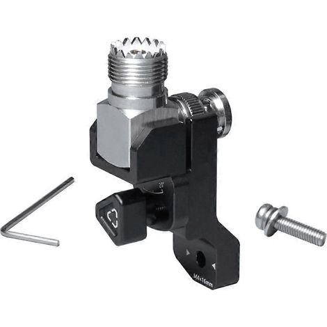 Support d'antenne à dégagement rapide en alliage d'aluminium CNC RC-2, compatible avec ICOM705 ICOM IC-705 RC2 et blindage ARK-705 (adaptateur SO239). (1/5)