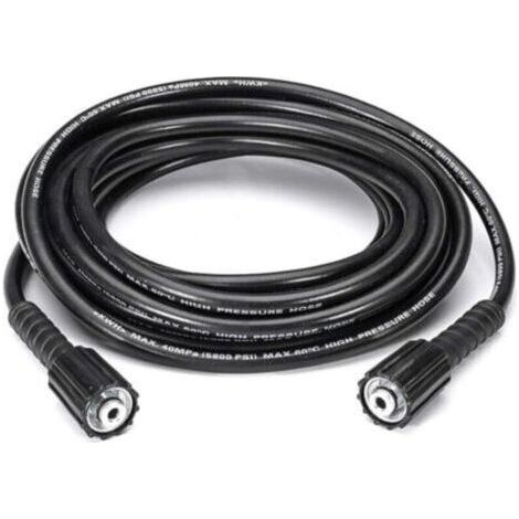 Raccord de tuyau de lavage haute pression 10M M22 pour pistolets à eau haute pression, tuyaux haute pression, accessoires de lavage pour Kärcher standard M22-14mm filetage femelle torsadé. (1/4)