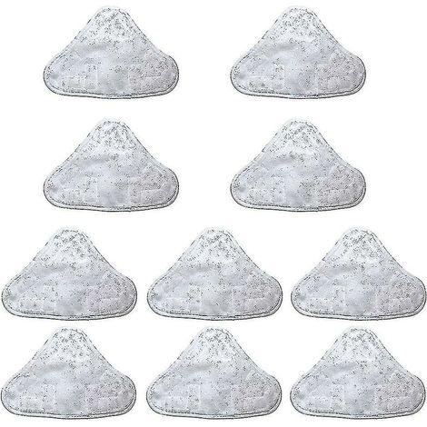 For H2o H20 Mop X5 Steam Steam Cleaner Steam Mop Cloth 10 Pack (1/4)