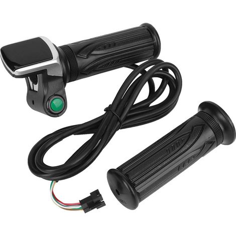 Accélérateur de Moto Universel Scooter électrique, poignée d'accélérateur de régulation de Vitesse de vélo électrique, Scooters électriques Solides et durables pour Cyclistes Vélos (1/5)