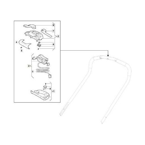 SALVAMOTORE BATTERIA DISPLAY SPINTA ORIGINALE STIGA - 381600566/1