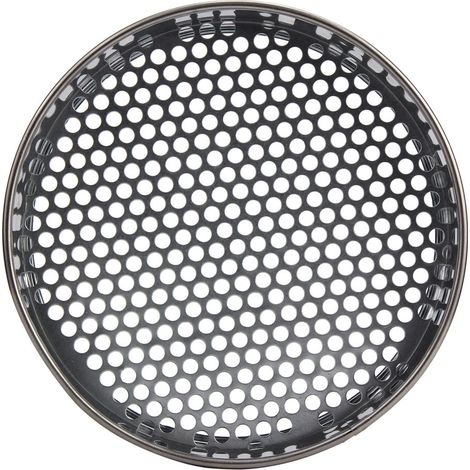 Crible À Sols - Crible À Jardin En Acier Inoxydable - Trou Rond De 7 Mm - Diamètre 20 Cm Hauteur 5 Cm - 1 Pièce (1/5)