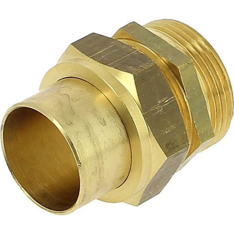 Union 3 pièces fer/cuivre à souder Mâle 341GCU Ø32-1"1/4 (1/6)