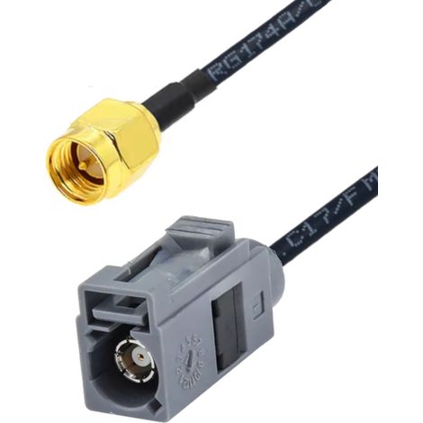 Pigtail fakra G-Buchse / SMA-Stecker RG174 20cm