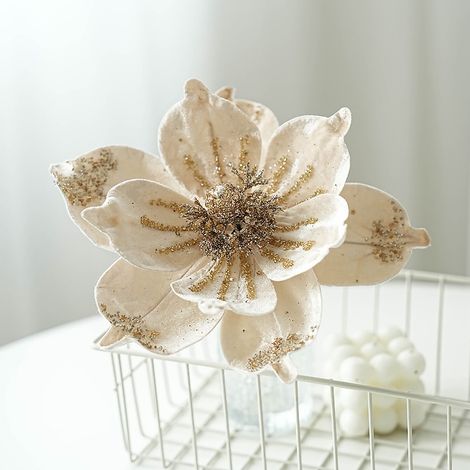 Guirlande Artificielle - Tournesols Séchés - Décoration Table Salon Jardin Mariage - 40 cm - Tissu - 1 Pièce (1/3)