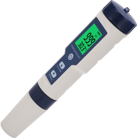 EZ-9909SP 5-in-1 Wasserqualitätsanalysator-Stift: pH-Wert, TDS, EC-Wert, Salzgehalt, Temperatur (für Aquarien) (1/5)