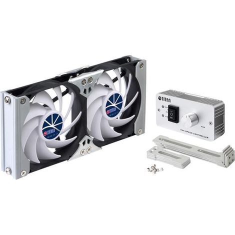 Ventilatore Titan TTC-SC09TZ(A) in alluminio compatto e durevole (1/4)
