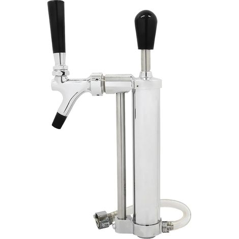 Pompa per birra, con rubinetto a stantuffo, uscita Co2 da 5/8"