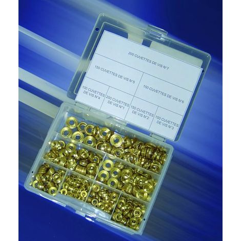 COFFRET 1100 CUVETTES VIS LAITON