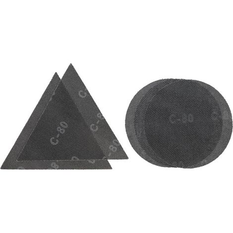 KWB Jeu de 5 abrasifs pour ponceuse girafe 225 mm (Grain80) (1/5)