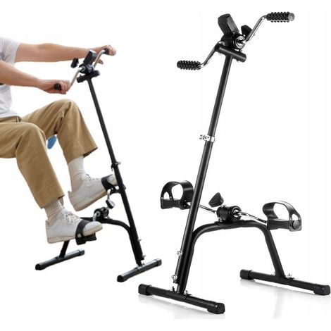 Bicicleta estática de dos pedales Rollekal InnovaGoods para brazos y piernas (1/5)