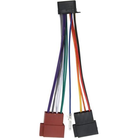 Adaptateur Faisceau Cables Autoradio - ABS 16 Broches - Compatible Radio Voiture 2003 et Plus Récent - 1 Pièce (1/4)