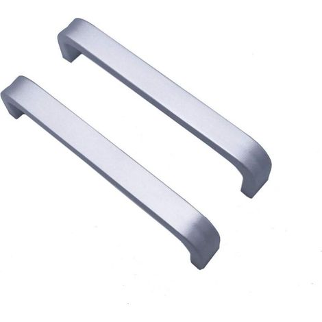 tiradores de alta calidad para puertas de armarios de cocina, cajones y muebles de dormitorio, con separación entre orificios de 96 mm, de aluminio y con tornillos. (1/4)