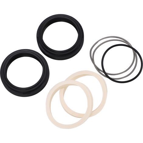 Kit de joints d'huile de fourche avant en acier inoxydable et caoutchouc pour VTT, remplacement des joints d'amortisseur de fourche avant pour chambre à air de 40 mm (1/5)