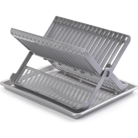 Escurreplatos plegable plata (1/2)