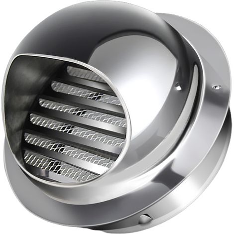 Bouchon d'aération en acier inoxydable 304, chapeau anti-pluie, sortie d'air, couvercle d'échappement, aération, évent, 125 mm (1/5)