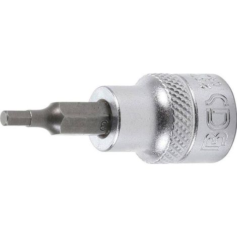 Douille à Embouts 10 mm (3/8) - Six Pans Intérieurs 3 mm - Précision et Robustesse, Acier, Pro - D-Work (1/5)