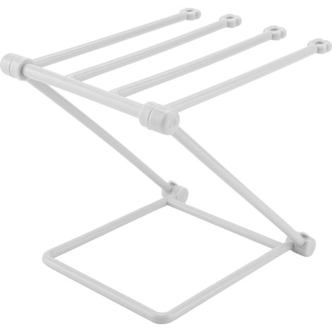 Porte-torchons et torchons pliables, épais et stables en plastique, pour la cuisine (gris) (1/5)
