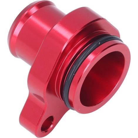 Tuyau d'eau de voiture Raccord en alliage d'aluminium avec collier de serrage Remplacement pour 335i 335xi 135i N54 3.0L Twin Turbo Moteur Rouge (1/5)