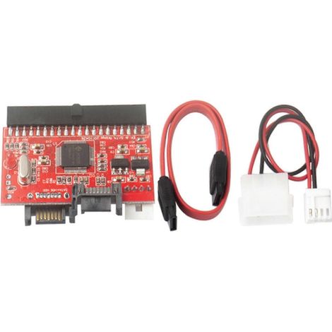 Adaptateur SATA vers IDE 2 en 1, 40 broches, 2,5 pouces, pour disques durs ATA, adaptateur CD/DVD (1/5)