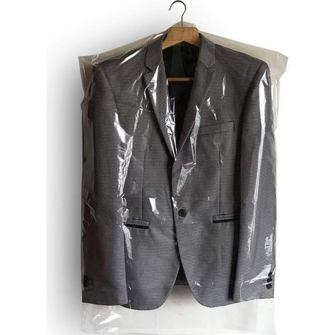 Fundas antipolvo para ropa de 30 piezas, se pueden colgar, bolsa transparente a prueba de polvo, 90 cm x 60 cm. (1/4)