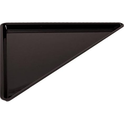 Plat Plexiglas Noir Triangle 270/270X365X17MM