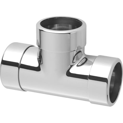 McAlpine 42E-CB 1.5" Chrome Plated Brass Compression Tee (1/3)