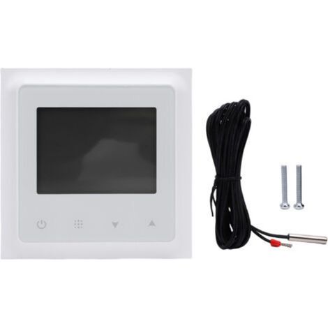 Thermostat Programmable WiFi chauffage électrique contrôleur de température intelligent affichage couleur pour la maison blanc (1/5)