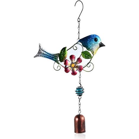 Carillon éolien d'extérieur en forme d'oiseau, décoration suspendue, A-- (1/5)